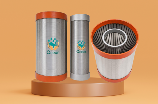 Rainwater Harvesting Vee Wire Screen Filter SS304