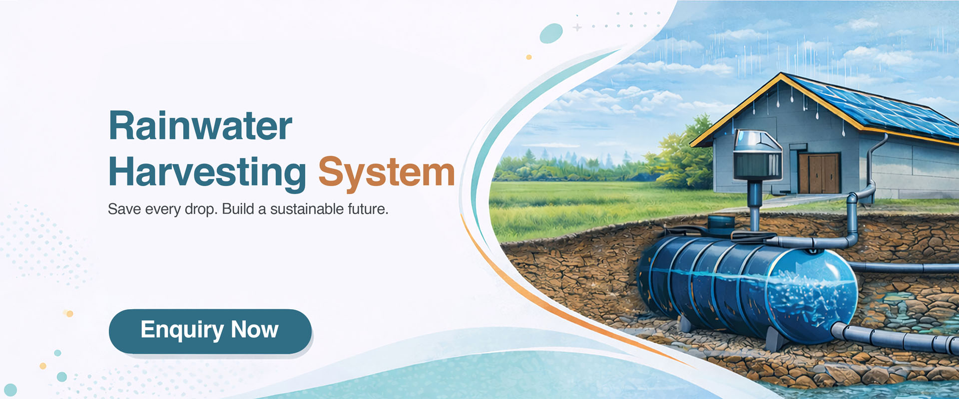 Rainwater Harvesting Screen 